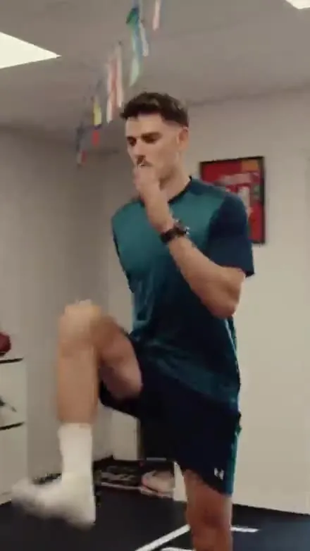 Extrait vidéo d'une séance de préparation physique
